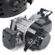 2 Stroke Engine Motor 49CC Racing Complete Engine Motor Pull Start Motorized Bike Engine Kit for Pocket Bike Mini Dirt Bike ATV Scooter