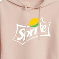 thumbnail image 3 of Coca-Cola - Sprite Costume - Juniors Cropped Pullover Hoodie, 3 of 5