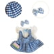 thumbnail image 2 of Ropa para muñecas en miniatura Strade Fareast Limited 3 piezas 20 cm Azul, 2 of 5