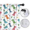 thumbnail image 4 of Blackout Kids Curtains,Dinosaur and Flower Pattern Childrens Insulated Curtains Set Of 2,Bedroom Essentials,Toddler Room Decor 52"x63", 4 of 5