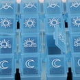 thumbnail image 4 of Caja Y Soporte Electrónico pa Pastils de 28 Rejils Estuche pa Alamiento de Recipientes pa Medicinas de Yinane Caja del envase de la medicina, 4 of 8
