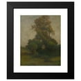 thumbnail image 2 of Ľudovít Čordák 12x14 Black Modern Framed Museum Art Print Titled - Tree in the Countryside (1902), 2 of 5