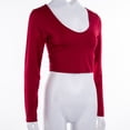 thumbnail image 4 of ZAXARRA Blouse Sport à Manches Longues Coupe Slim pour Femmes, 4 of 5