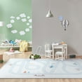 thumbnail image 6 of Well Woven Kids Rugs Playful Roads Modern Light Grey 5' x 7' Printed rugs Distressed Machine Washable Area Rug, 6 of 7