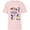 Soft Pink, variant on Disney Mickey Mouse Vintage Never Bored - Short Sleeve T-Shirt for Kids - Customized-White