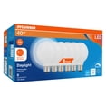 thumbnail image 3 of Sylvania LED Reduced Eye Strain Globe Light Bulb, 40 watts, Dim, Frosted, Daylight, 6 Pk, 3 of 6