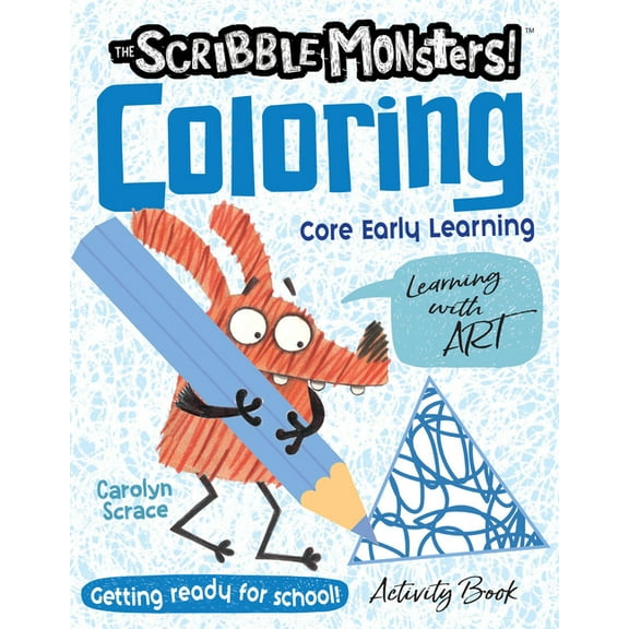 The Scribble Monsters! Coloring, (Paperback)