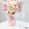 thumbnail image 4 of Acrylic Transparent Plastic Handcrafted Flower Bouquet Vase - Perfect for Home Decor and Floral Arrangements, 4 of 7