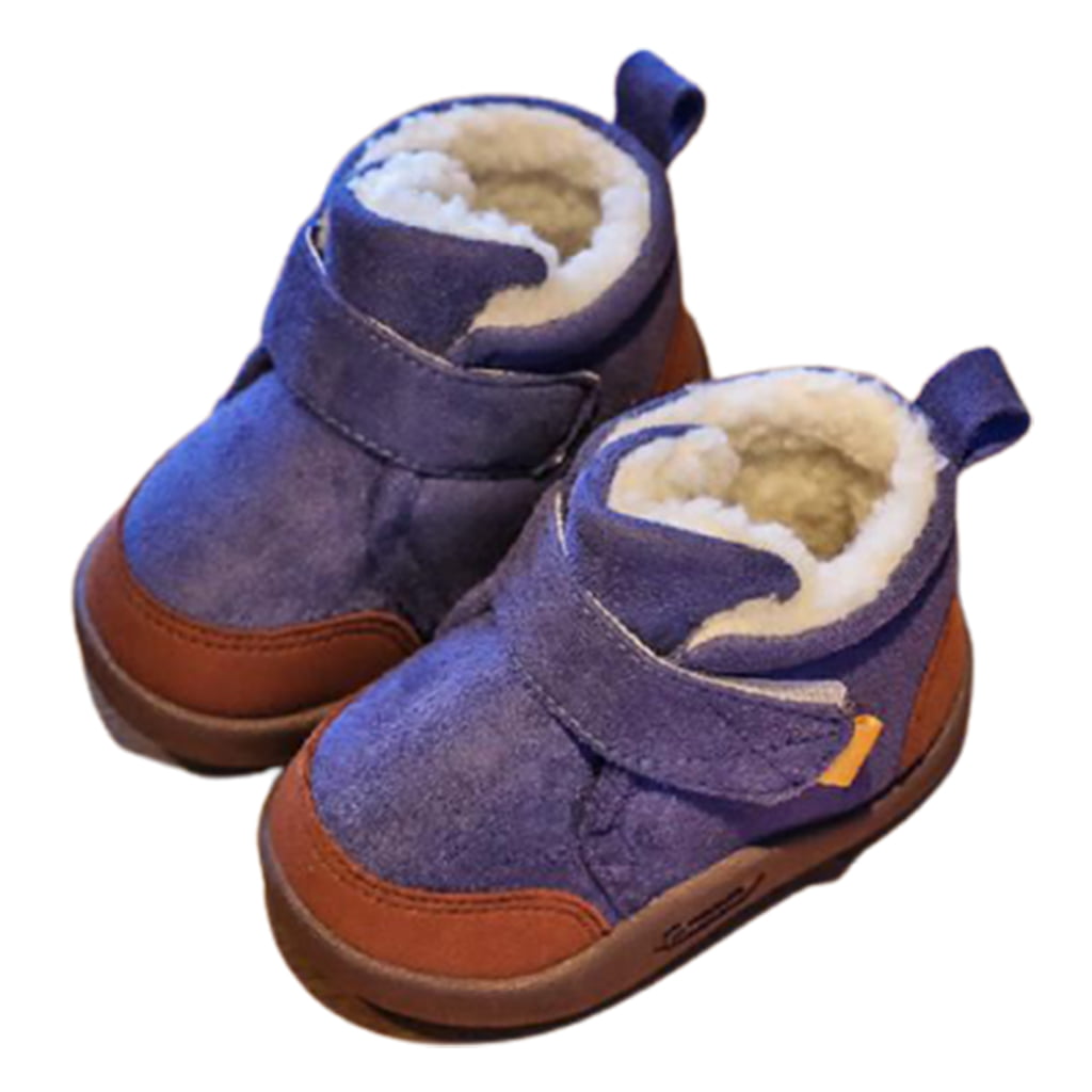 Snow Boots Toddler Girls Winter Warm Baby Infant Boys Outdoor Shoes 