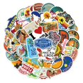 thumbnail image 2 of Paquete de 50 pegatinas de Florida, con mapa del estado, playa, impermeables, 2 of 2