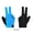 blue-right, variant on CRICAL-Lycra Billiard Glove for Billiard Training, Comfortable Snooker Cue Gloves, Right and Left Hand, 3 Fingers, Accessories