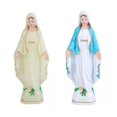 thumbnail image 3 of Figura de la Santísima Virgen María Personaje Escultura Estatua Decoración 10cm Bendita 10 cm luminoso, 3 of 8