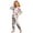 a33-Light Blue, variant on KPOPLK Kids Halloween Ghost Print Pajamas Outfit Girls Sleepwear Sets Kids Pjs Clothes,Size 8-9 Years