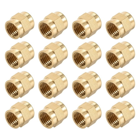 

Brass Tubing Nut Tube Fitting Compression Insert Hydraulic Nuts M8 x 6mm 16pcs
