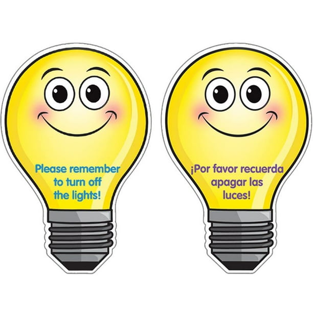 EZ Stick™ Turn Off The Lights Decals English/Spanish