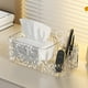 thumbnail image 3 of Glacial Tissue Box Living Room Coffee Table Multifunctional Storage Box For Household Water Tissue Pumping, 3 of 7