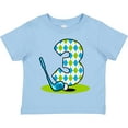 thumbnail image 3 of Inktastic Argyle Golf 3rd Birthday Boys Toddler T-Shirt, 3 of 5