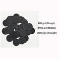 thumbnail image 3 of serony Sand Paper Replacement Pads For disposable Disks Discs Replaceable Sanding Paper file replacement pads foot Electric Foot File 35mm 150Grit 50Pcs, 3 of 9