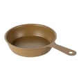 thumbnail image 3 of Sartén con mango ergonómico, antiadherente, portátil, multiusos, para camping, para sellar, freír, barbacoa y cocina. Caqui, 3 of 8