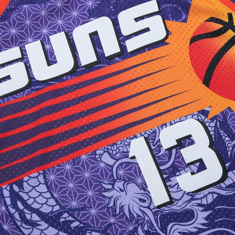 Men's Mitchell & Ness Steve Nash Purple Phoenix Suns 1996/97