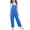 Blue, variant on Kids Girl Solid Color Jumpsuit Toddler Denim Overalls Solid Color Suspender Pants Baby Boys Girls Strap Casual Bib Pants with Pocket Jumpsuit
