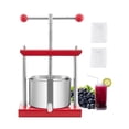 thumbnail image 1 of VEVOR Prensa manual para vino de frutas Prensa para hacer vino 0,8 gal/3 l Acero inoxidable, 1 of 9