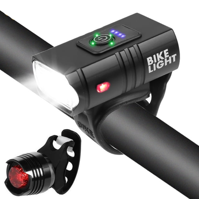 Bike Lights Frontand Back,USB Rechargeable Bike Light LED Bike Lights Set USB Rechargeable Bike Light Set Impressive Results
