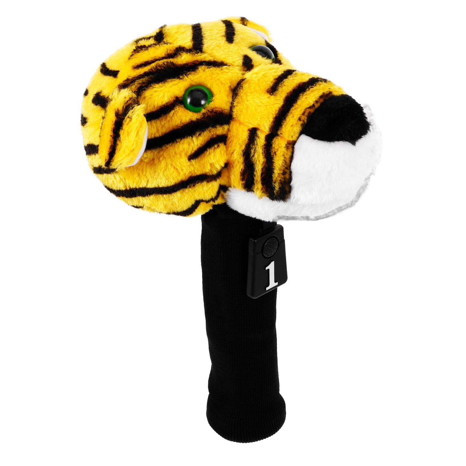 PENIKOKO Yellow Golf Headcover with Extra Padding and Shock Reduction for Driver and Woods