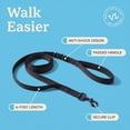 thumbnail image 5 of Vibrant Life 6' Anti-Shock Comfort Leash, Black, 5 of 10