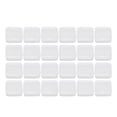 thumbnail image 2 of Mini Clear Plastic Jewelry Box, Seamless Edges Stackable 24pcs Transparent Small Organizer Box With Lid For Beads For Travel, 2 of 8