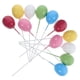 thumbnail image 2 of 12 Pcs Cupcake Toppers Cake Picks Balloon Shape Baking Toppers Dessert Toppers, 2 of 4