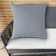 thumbnail image 5 of Funda impermeable para almohadas exteriores 45x45 cm - Protector de cojín moderno de color sólido para muebles de jardín, piscina, jardín, 5 of 5