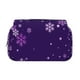 thumbnail image 2 of Disketp Crystal Purple Snowflake Estuche de Lápices de Doble Capa con Tapa Abatible y Cremallera, Organizador Escolar para Adolescentes y Adultos, 2 of 7