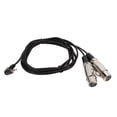thumbnail image 2 of Cable de audio XLR hembra doble Bling Bling a micrófonos, 2 of 12