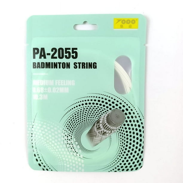 Línea de bádminton TOPO Jiyi PA-2055 Línea de bádminton de alta elasticidad y duradera Línea de raqueta de bádminton para equipos de sala de juego