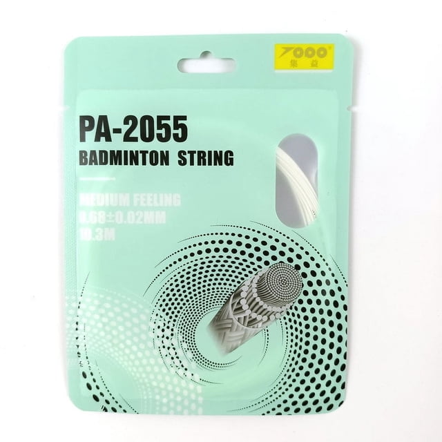 Línea de bádminton TOPO Jiyi PA-2055 Línea de bádminton de alta elasticidad y duradera Línea de raqueta de bádminton para equipos de sala de juego