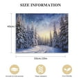 thumbnail image 2 of COMIO  Winter Forest Landscape,Pine Trees In Winter,Magical Snowy Sunset Canvas Wall Art For Living Room Decor Aesthetic Vintage Posters &amp; Prints Trippy Room Decor Movie Poster, 2 of 5