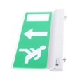 thumbnail image 3 of Acrylic LED Emergency Exit Lighting Sign Safety Evacuation Indicator Light 110‑220V, 3 of 4