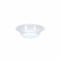EcoQuality 5 oz Clear Plastic Bowl - Disposable Plastic Soup Bowls, Heavy Duty Plastic Salad Bowls, Dessert Bowl for Baby Showers, Weddings, Birthday Party (50)