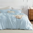 thumbnail image 1 of Beddora 100% Cotton Duvet Cover Set – All-Season Breathable – Secure Corner Ties & Button Closure – Queen & King Sets, 1 of 7