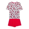 thumbnail image 2 of Hello Kitty Women's Graphic Tee and Short Set, 2-Piece, Sizes XS-3X, 2 of 8