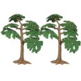 thumbnail image 1 of 2 Pcs Modèle d'Arbre Simulation Plastique Modèle d'Arbre Miniature Paysage Arbre Artificiel, 1 of 7
