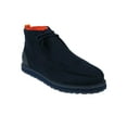 thumbnail image 2 of Men's TAYNO Wallabee Style Chukka Boots Soft Micro Suede MOJAVE S Navy, 2 of 11