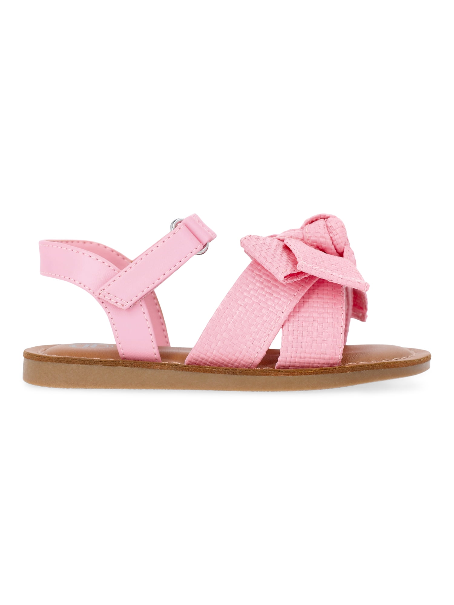 Wonder Nation Toddler Girls Bow Sandals