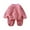 Pink, variant on BOOMNY 2 Piece Toddler Baby Kids Boys Girls Winter Pyjama Set Warm Flannel Sleepwear Set Tops Pants Outfits Soft Pyjamas Outfits Cozy Pajamas