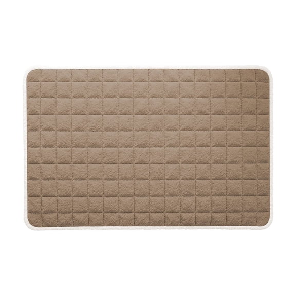 Thick Plush Sofa Cushion, Non-Slip Fixed Seat Pad for Autumn and Winter, Soft Polyester Straight-Line Cushion for Sofa Comfort and Home Decoration