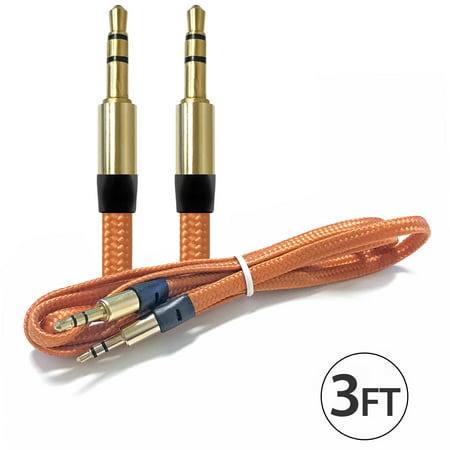 Afflux 3.5mm AUX AUXILIARY Cable Male Male Stereo Audio Cord For Android Samsung iPhone iPad iPod PC Computer Laptop Tablet Speaker Home Car System Handheld Game Headset High Quality (Best Handheld Computer 2019)