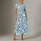 thumbnail image 1 of WILLBEST Vestidos de Algodon Vestido Casual para Mujer Cuello En V Manga Corta Vestido Diario para Vacaciones Elegante Ropa Básica Primavera Verano Cómodo Versátil Moda 635 Grande​​, 1 of 3