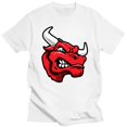 thumbnail image 1 of Camiseta Pit Bull con rinoceronte rojo enojado para hombre camiseta ajustada de manga corta ropa de algodón transpirable de alta calidad, 1 of 8