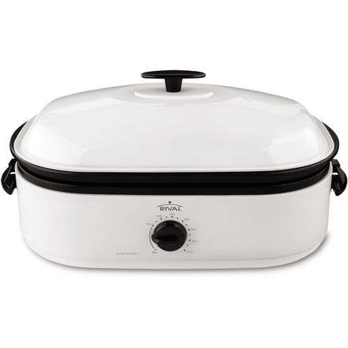 Rival 16Quart Roaster Oven Wide Mouth with Basic Lid